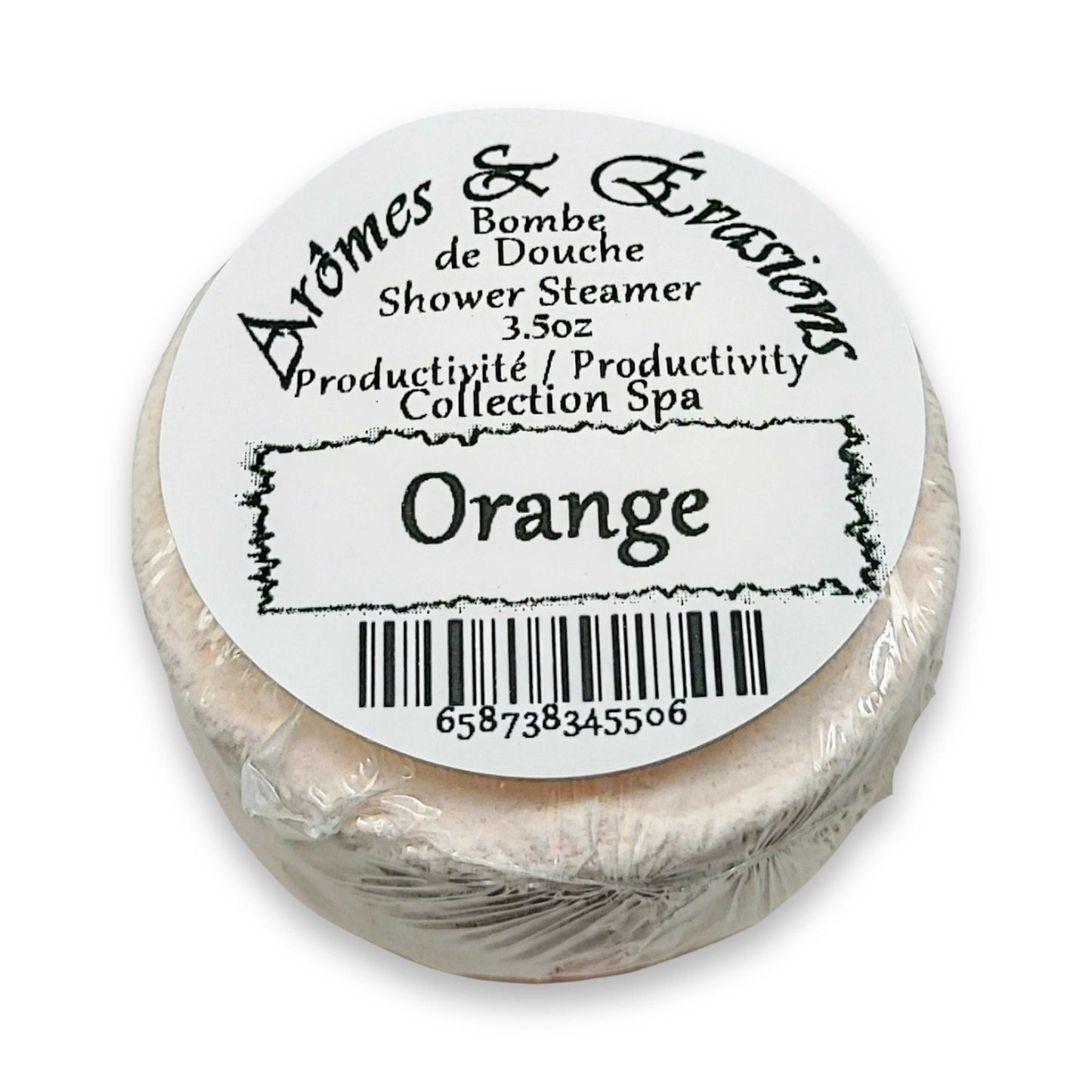 Shower Steamer -Spa Collection -Productivity -Orange