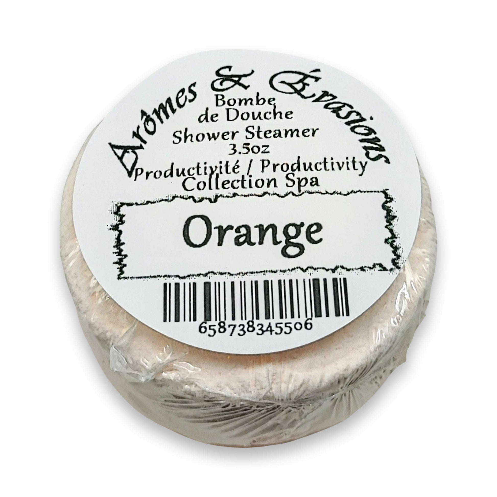Shower Steamer -Spa Collection -Productivity -Orange