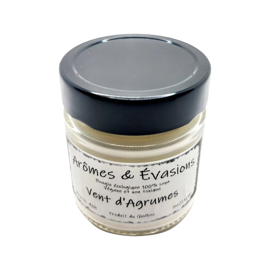 Soy Candle -Citrus Wind -7oz -7oz -Aromes Evasions