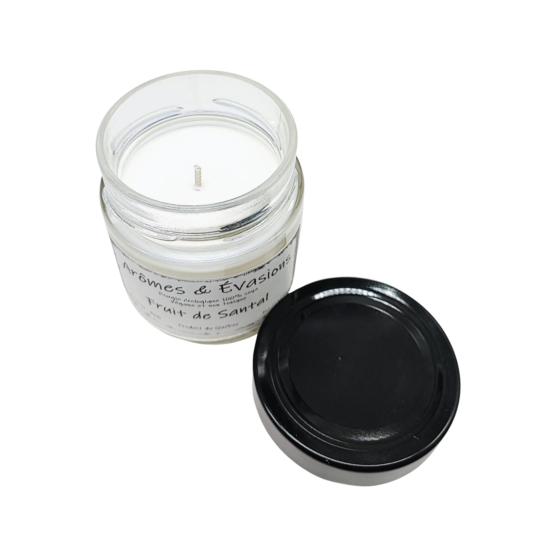 Soy Candle -Fruity Sandalwood -7oz -7oz -Aromes Evasions