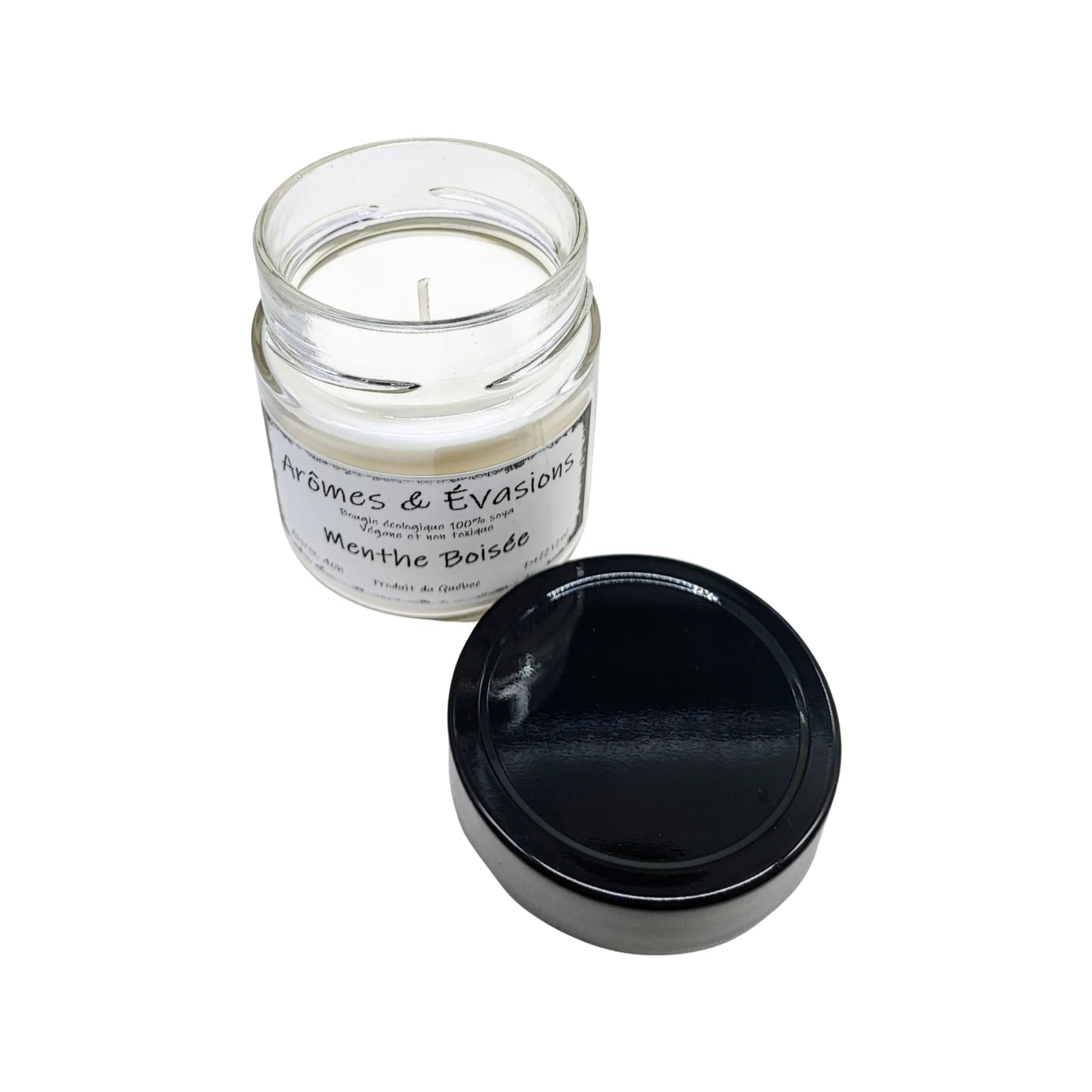 Soy Candle -Woody Mint -7oz