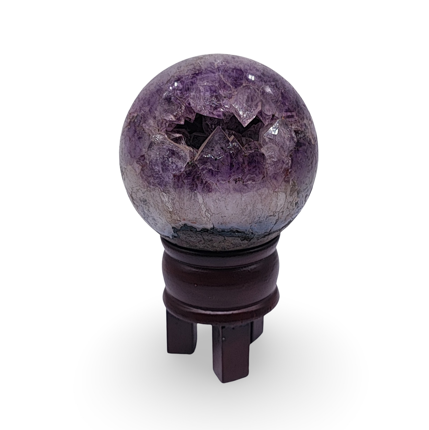 Sphere -Amethyst Druzy -70mm to 80mm - Arômes et Évasions