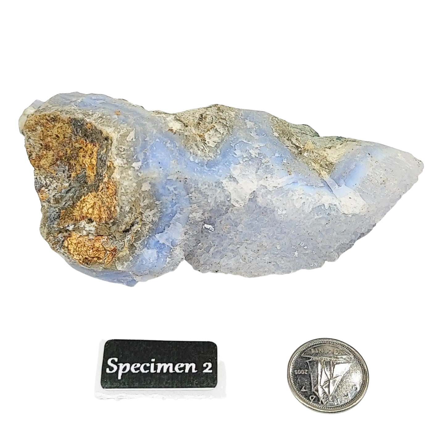 Stone -Agate -Blue Lace -Rough -Tumbled -Aromes Evasions