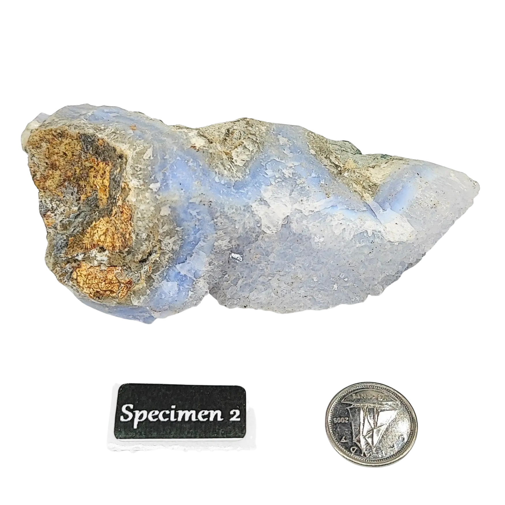 Stone -Agate -Blue Lace -Rough -Tumbled -Aromes Evasions