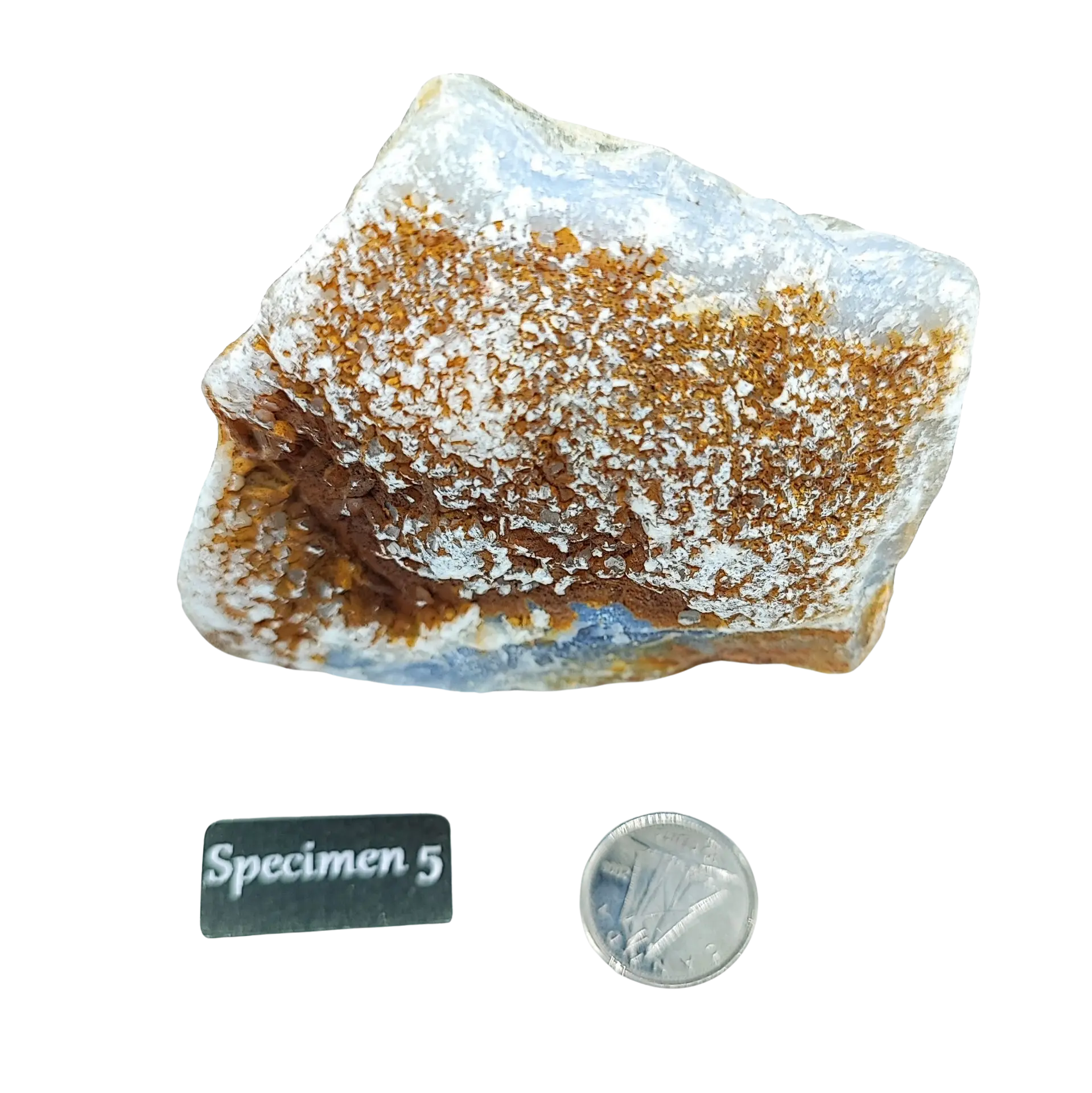 Stone -Agate -Blue Lace -Rough -Tumbled -Aromes Evasions