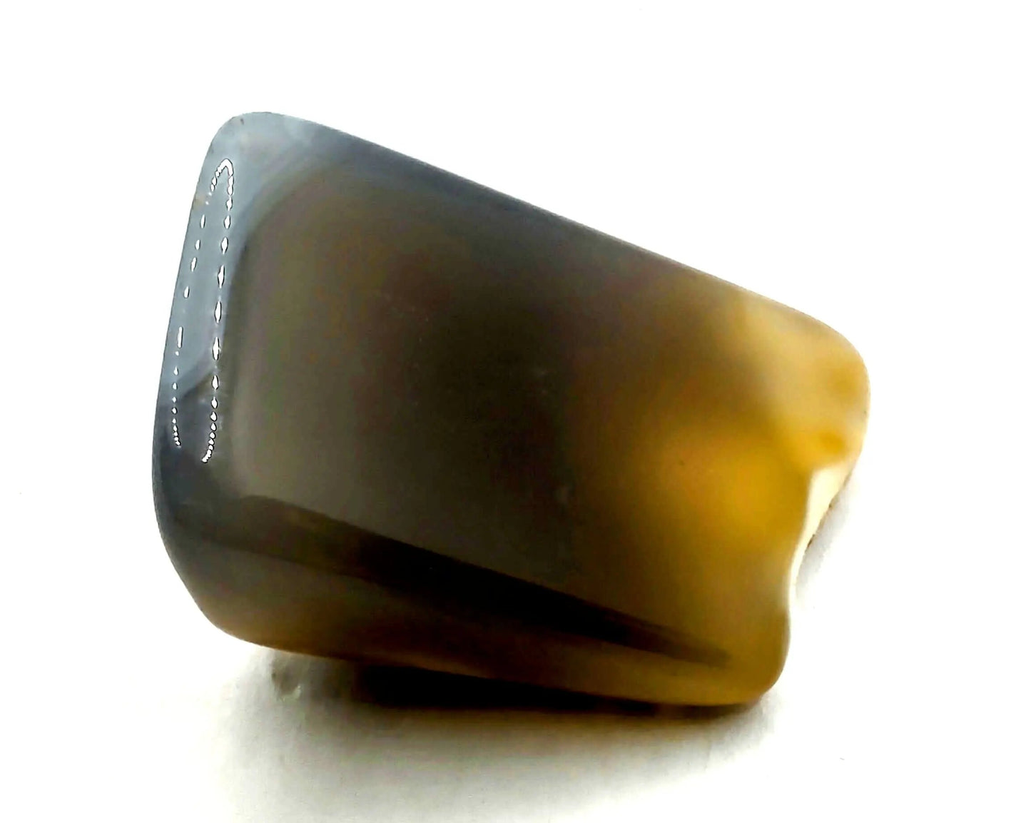 Stone -Agate -Grey -Tumbled -Medium Medium Aromes Evasions