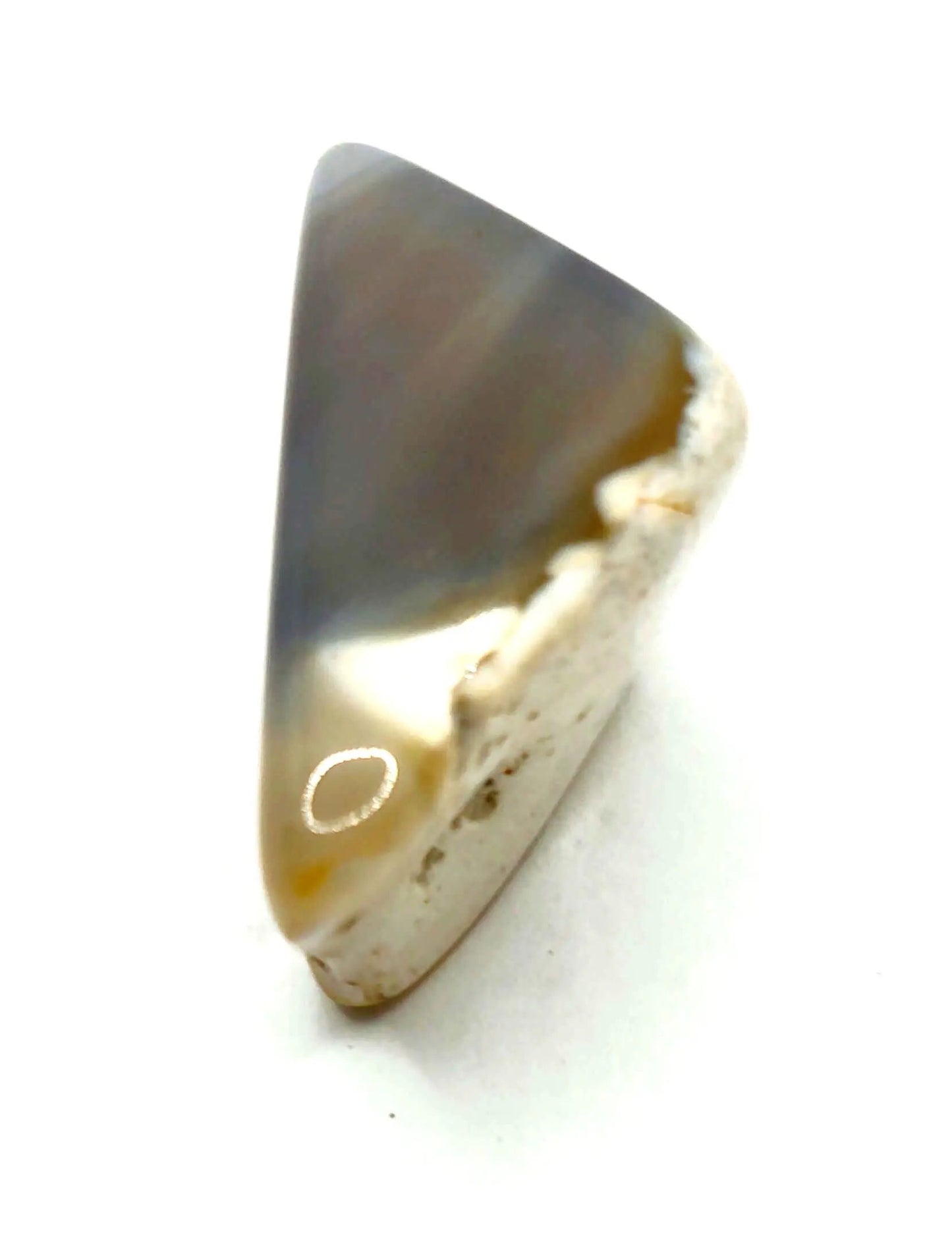 Stone -Grey Agate -Tumbled -Medium