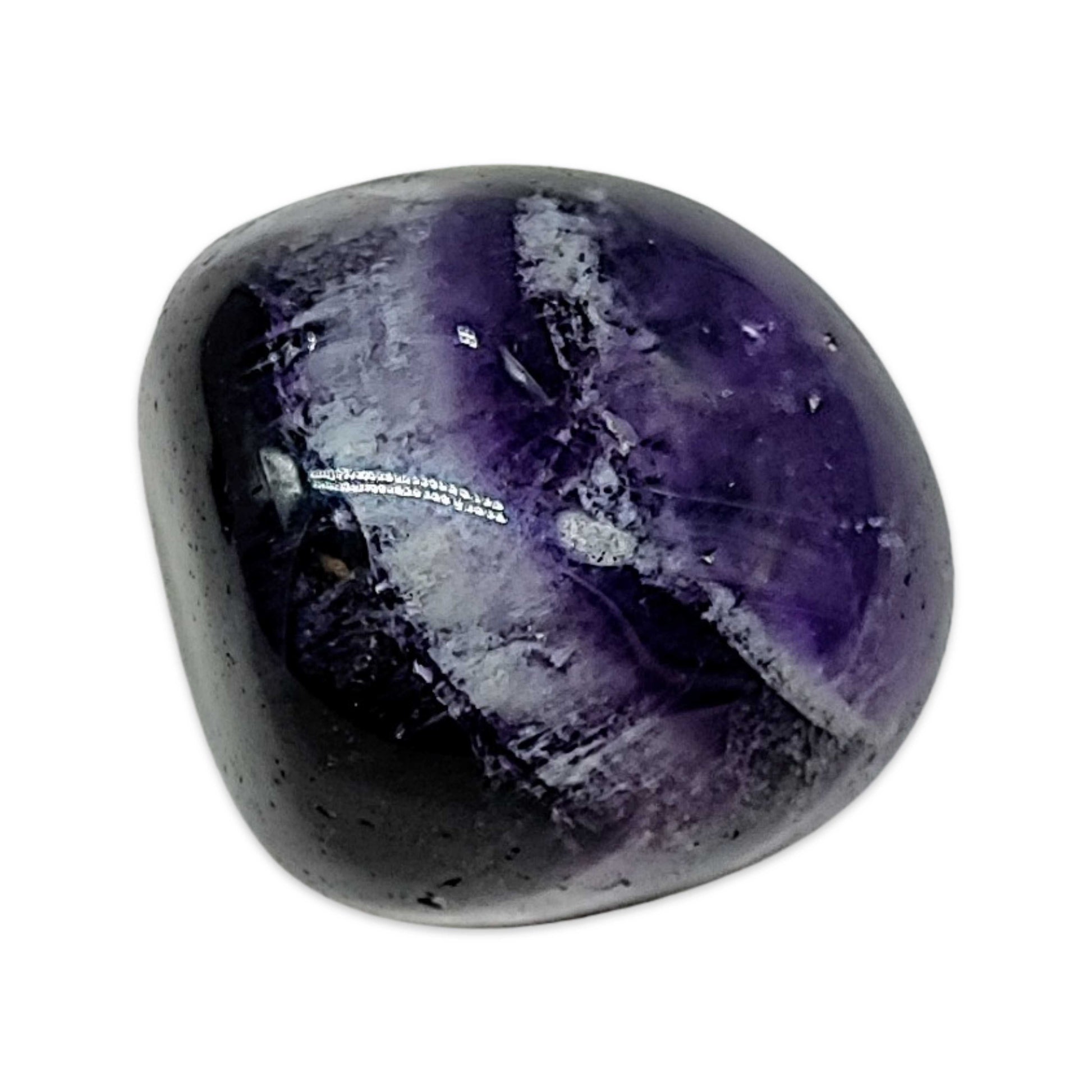 Stone - Amethyst - Grade A - Tumbled Large 17g-25g