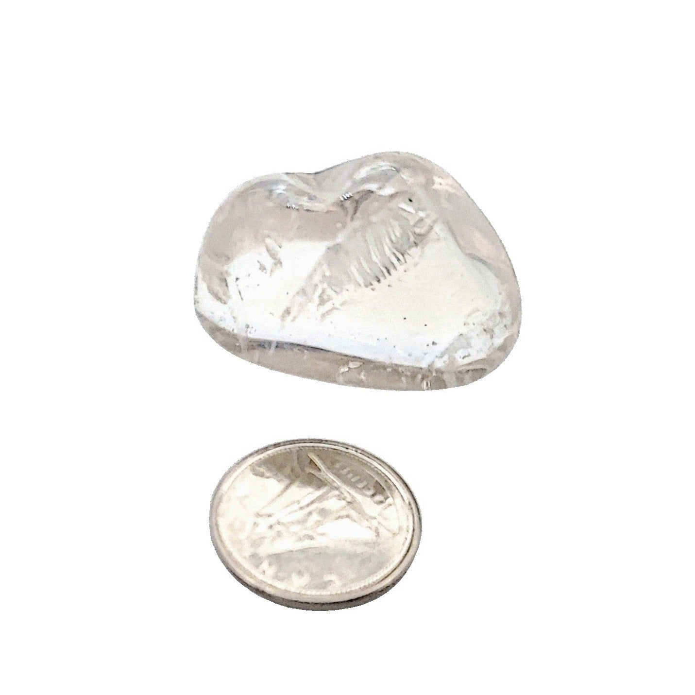 Stone -Angel Aura White Quartz -Tumbled -Medium