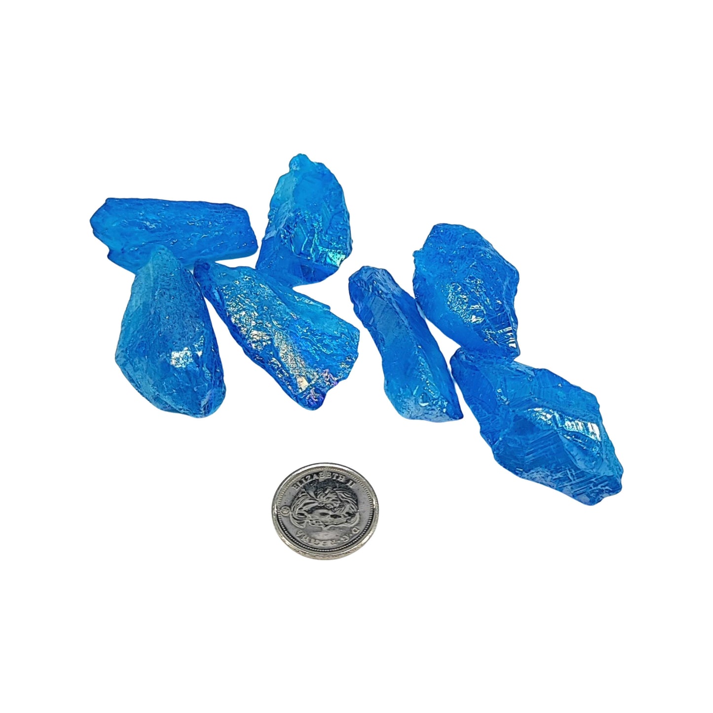 Stone - Aqua Aura Quartz -Rough