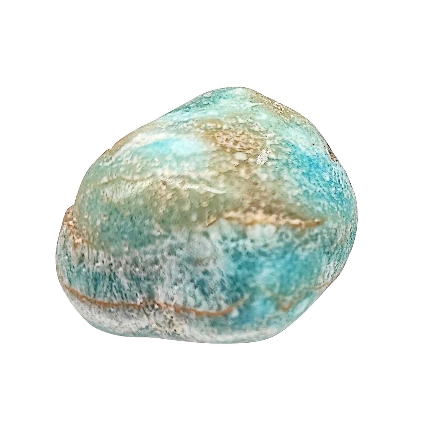 Stone -Aragonite -Blue -Tumbled -XL -Extra Large -Aromes Evasions