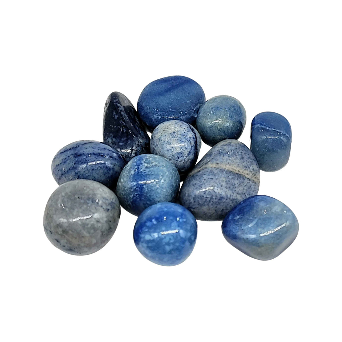 Stone -Blue Aventurine -Tumbled -Medium - Cayve's Mystic Nature Wholesale