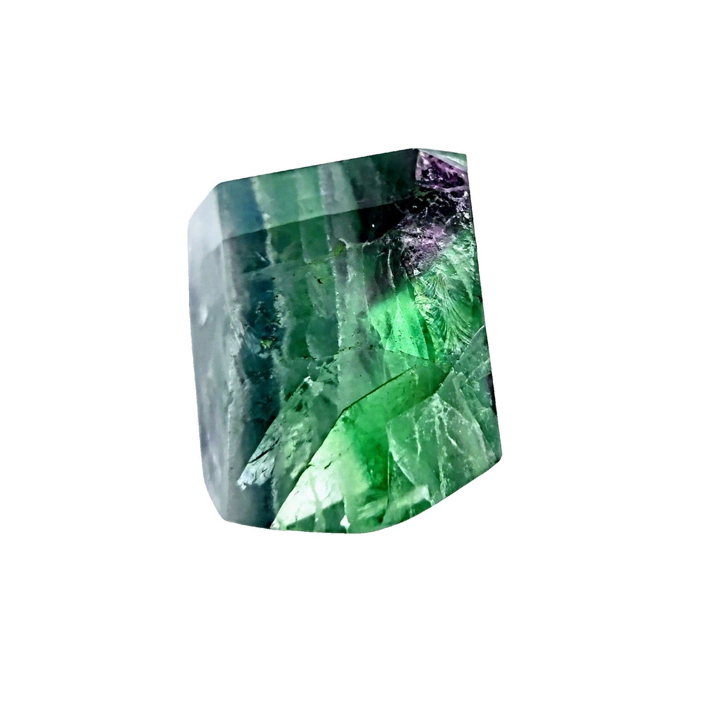 Stone -Fluorite -Green -Tumbled -90g Chunk Aromes Evasions