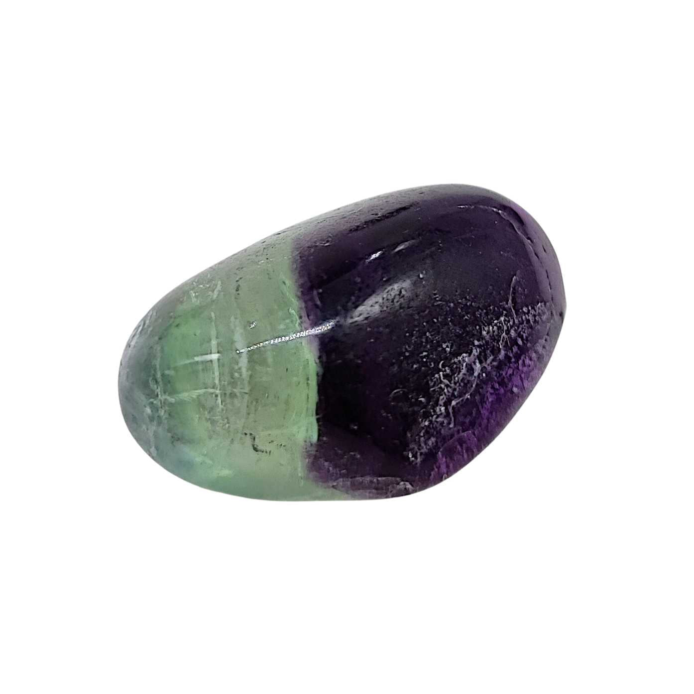 Stone -Rainbow Fluorite -Tumbled