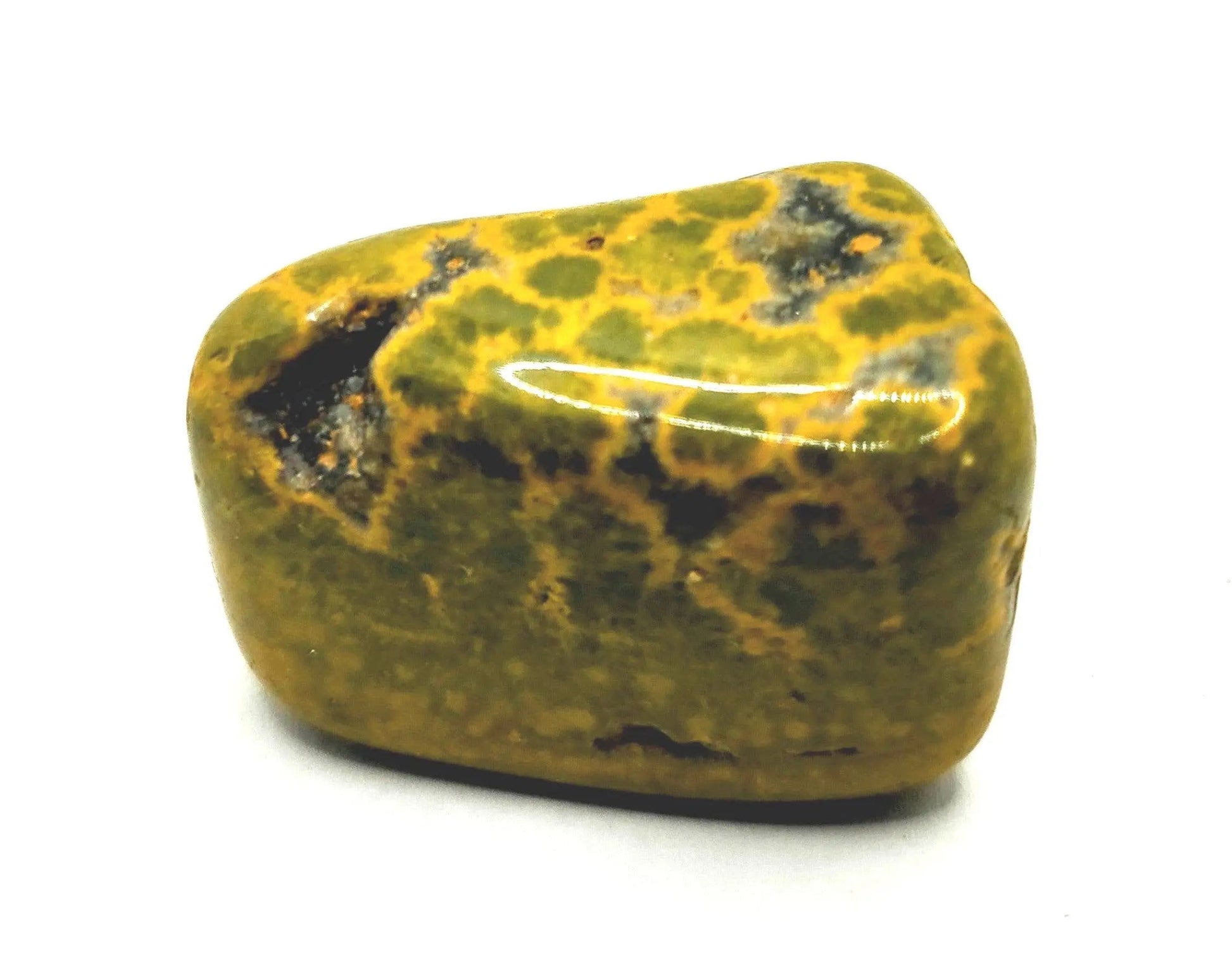 Stone -Jasper -Sea -Tumbled Large Aromes Evasions