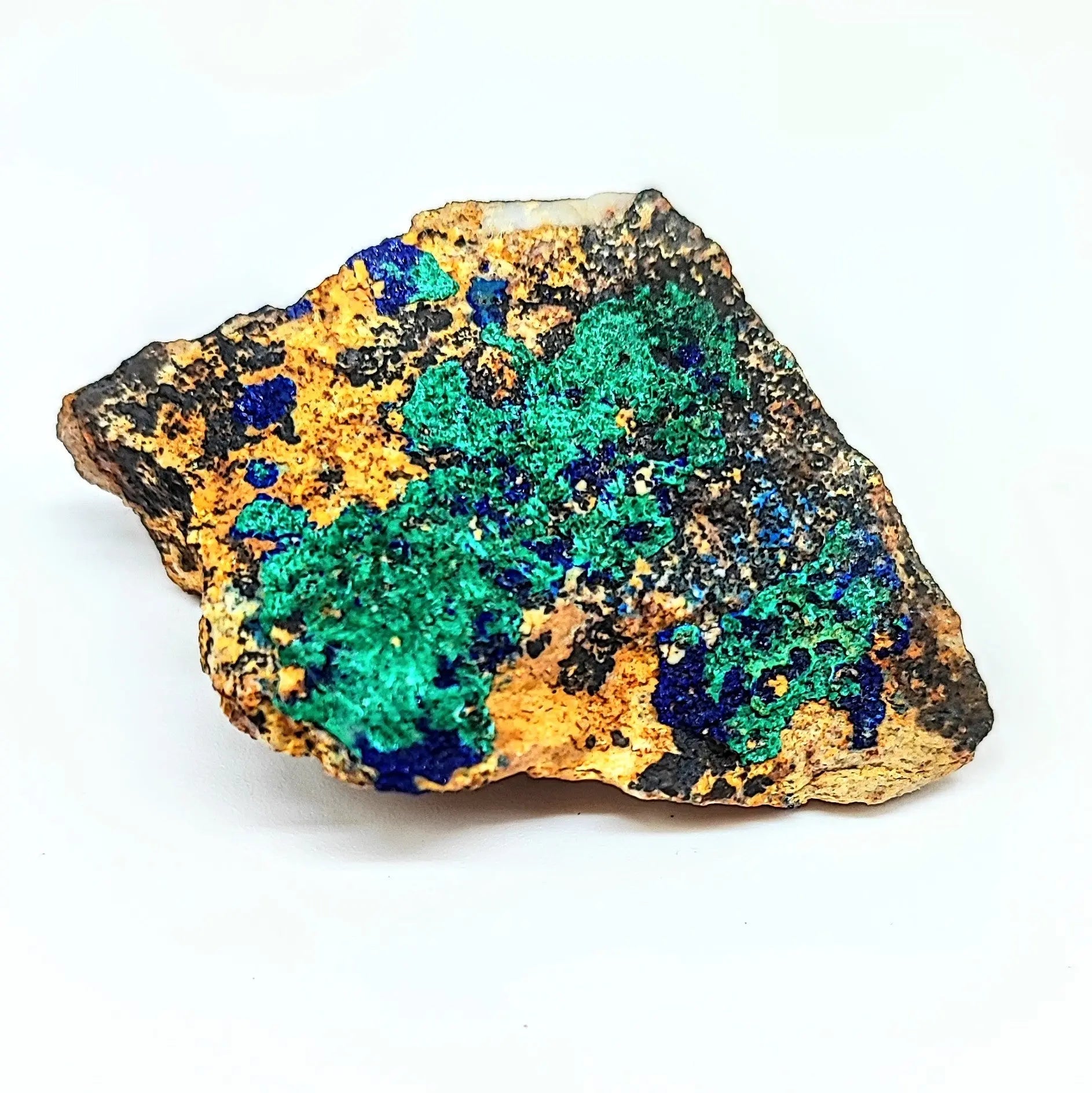 Stone -Malachite -Azurite -Morocco -Rough -60g -Rocks & Fossils -Aromes Evasions