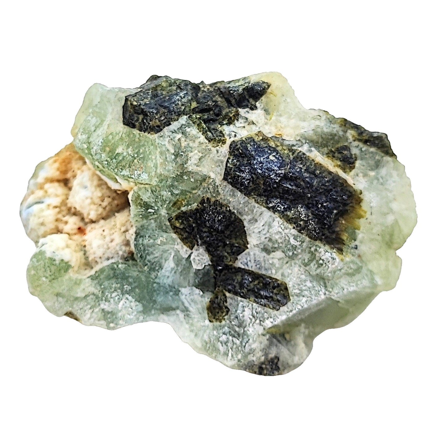 Stone -Prehnite -Rough -Rough -Aromes Evasions