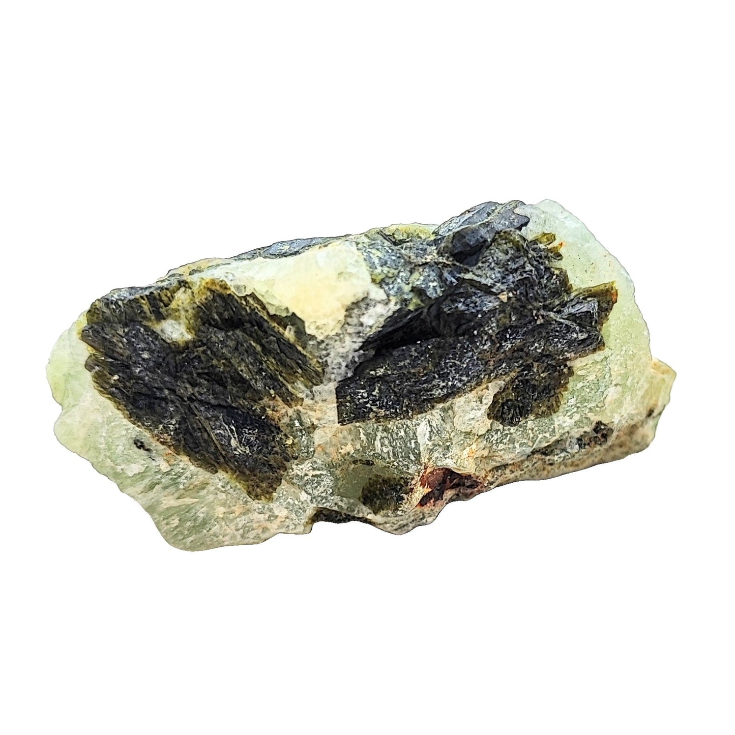 Stone -Prehnite -Rough -Rough -Aromes Evasions
