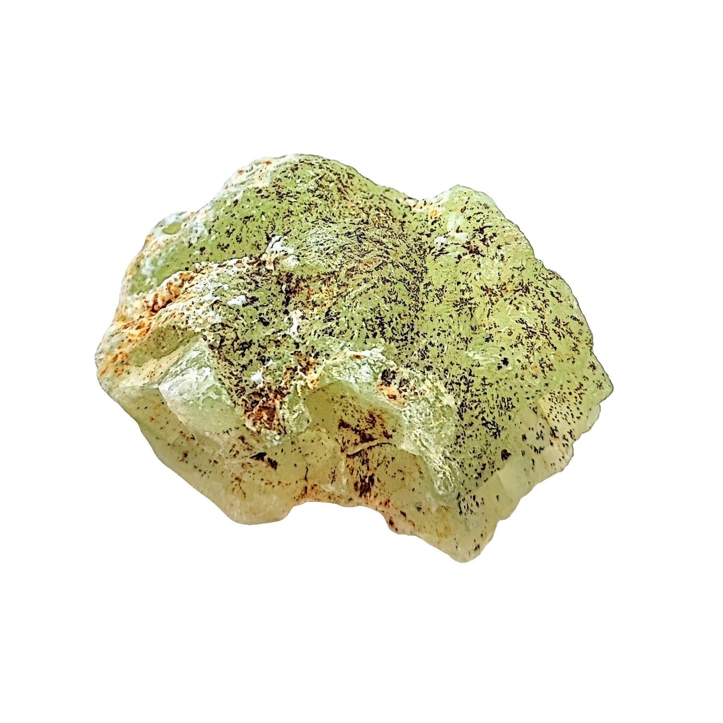 Stone -Prehnite -Rough -Rough -Aromes Evasions