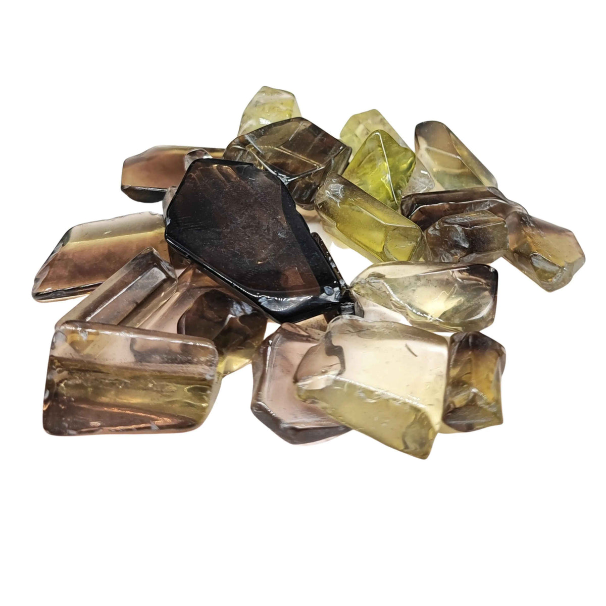 Stone -Rutilated Quartz -Tumbled - Cayve's Mystic Nature Wholesale