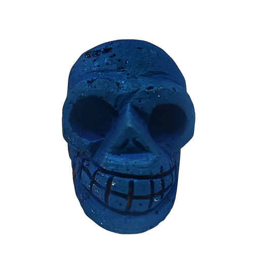 Stone -Skull -Quartz Electroplate Natural -Druzy -Geode -Tumbled -Aromes Evasions