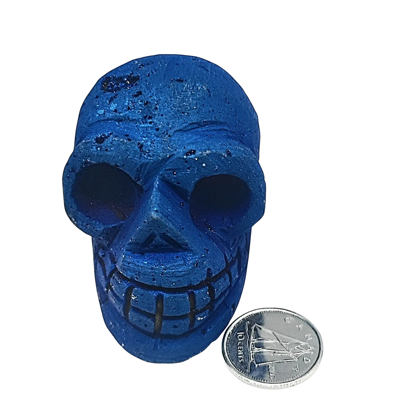 Stone -Skull -Quartz Electroplate Natural -Druzy -Geode -Tumbled -Aromes Evasions