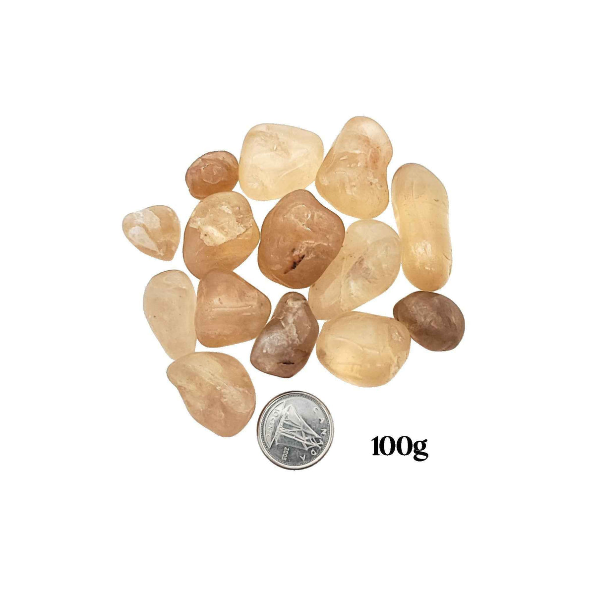 Stone -Topaz -Golden -Tumbled - Cayve's Mystic Nature Wholesale