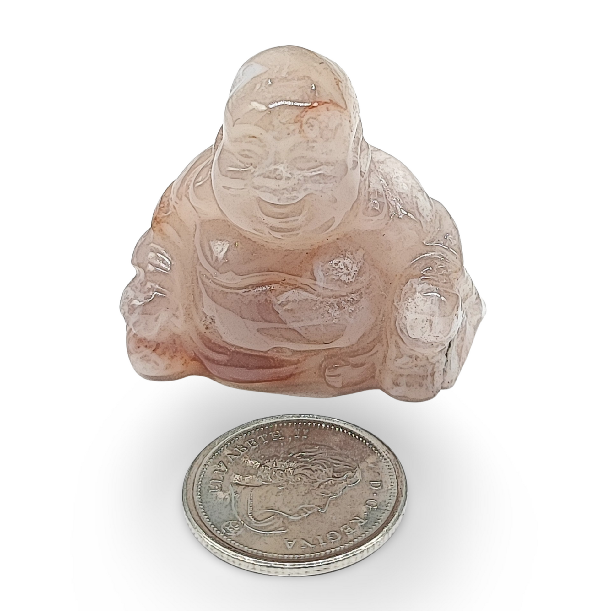 Stone -Natural Agate -Sculpture -Buddha