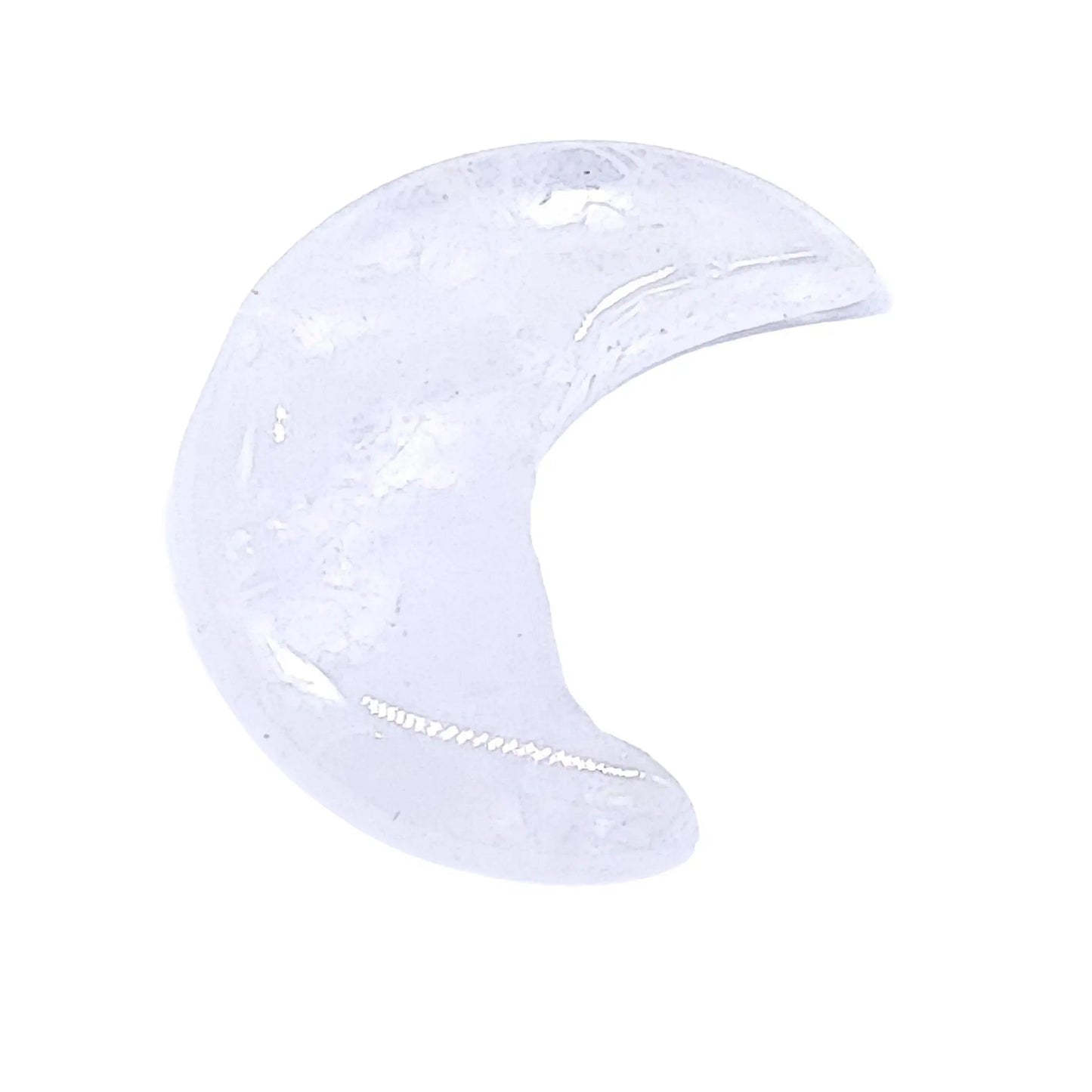 Stone -Natural Crystal Quartz -Sculpture -Moon