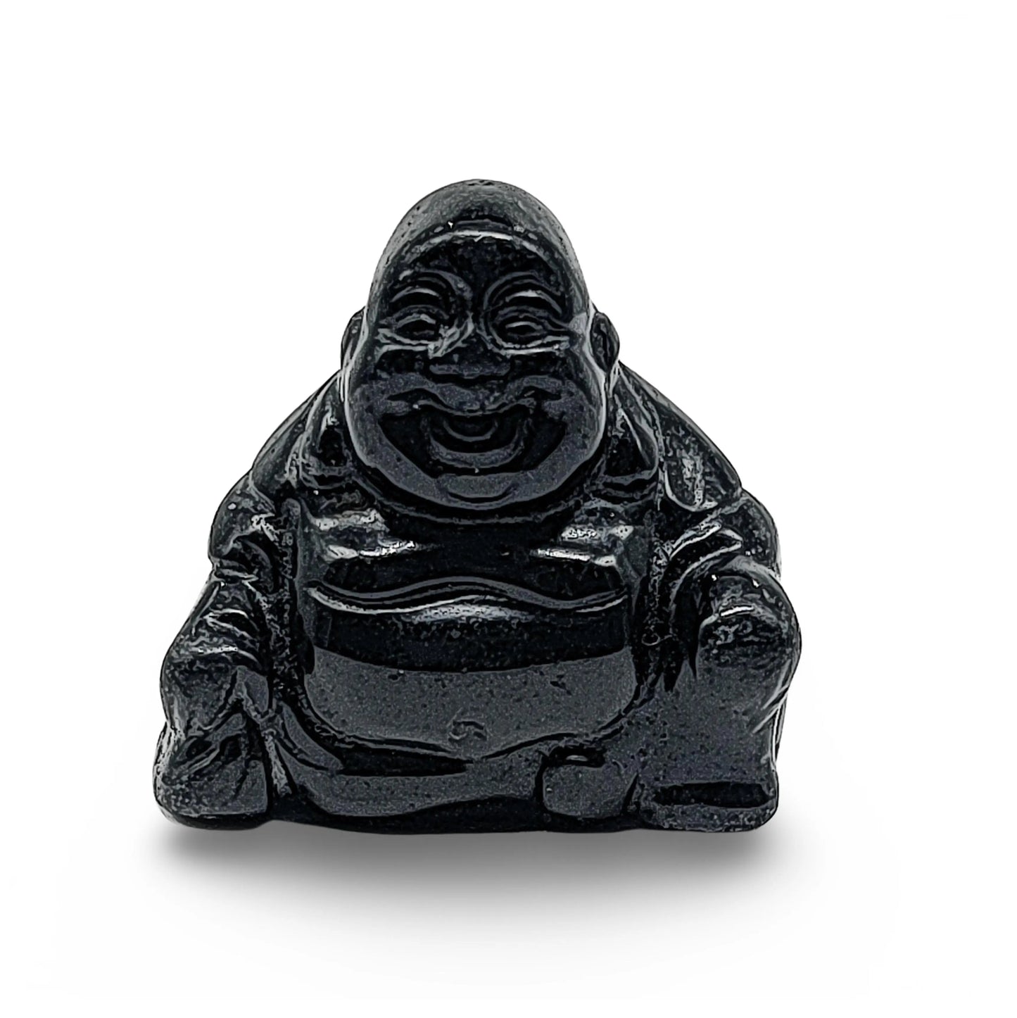 Stone -Natural Obsidian -Sculpture -Buddha