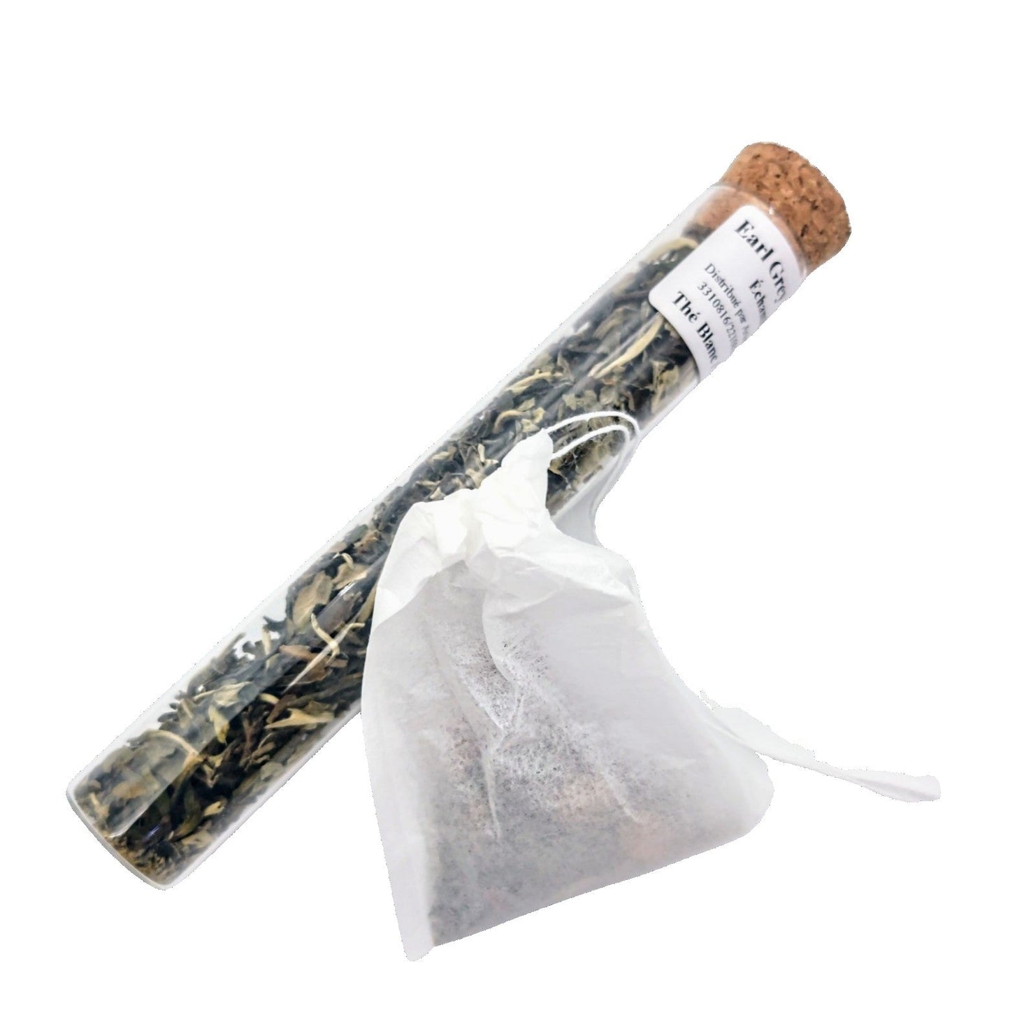 White Tea -Creamy Earl grey -Tea Samples Tea Bags Sample 4 Bags