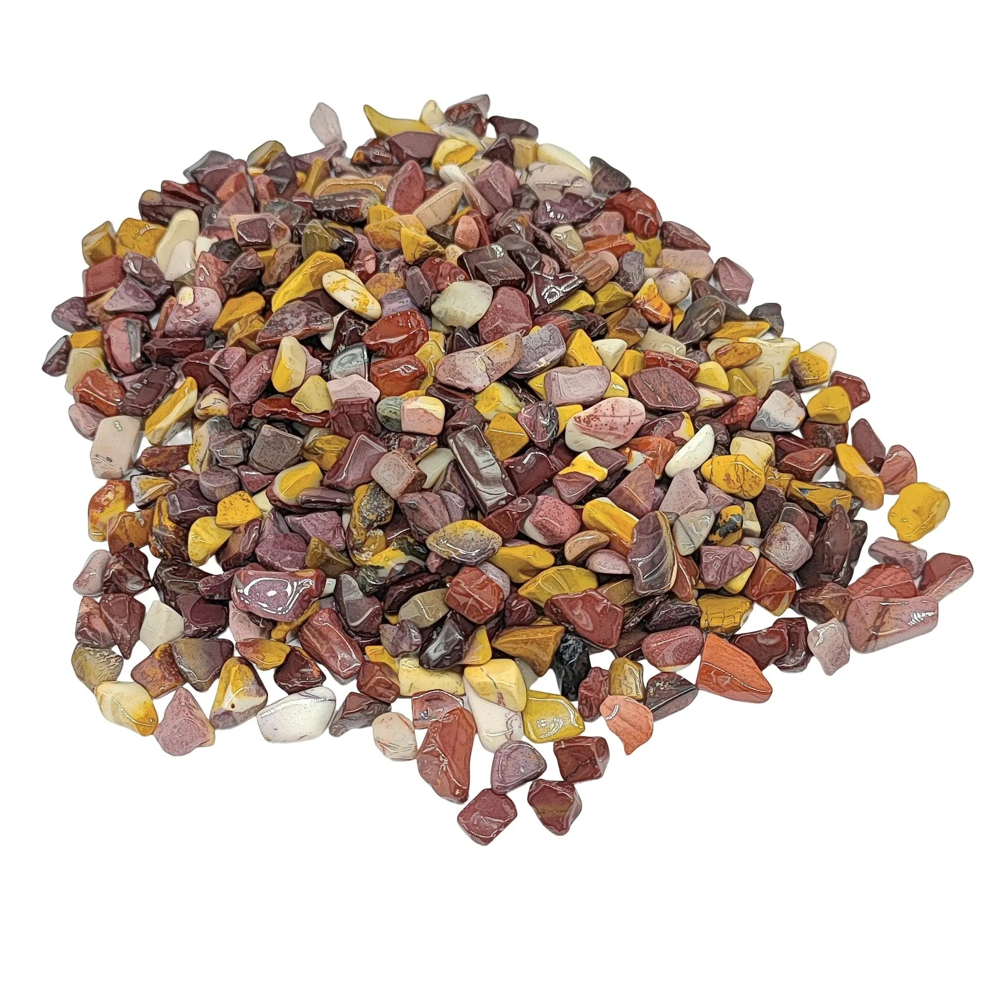 Stone -Tumbled Chips -Mookaite -5 to 10mm