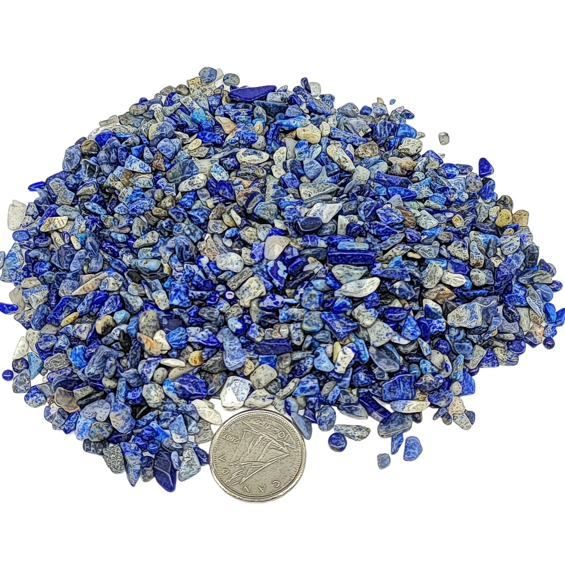 Stone -Rough Chips -Lapis Lazuli -2 to 3mm -Chips -Arômes & Évasions