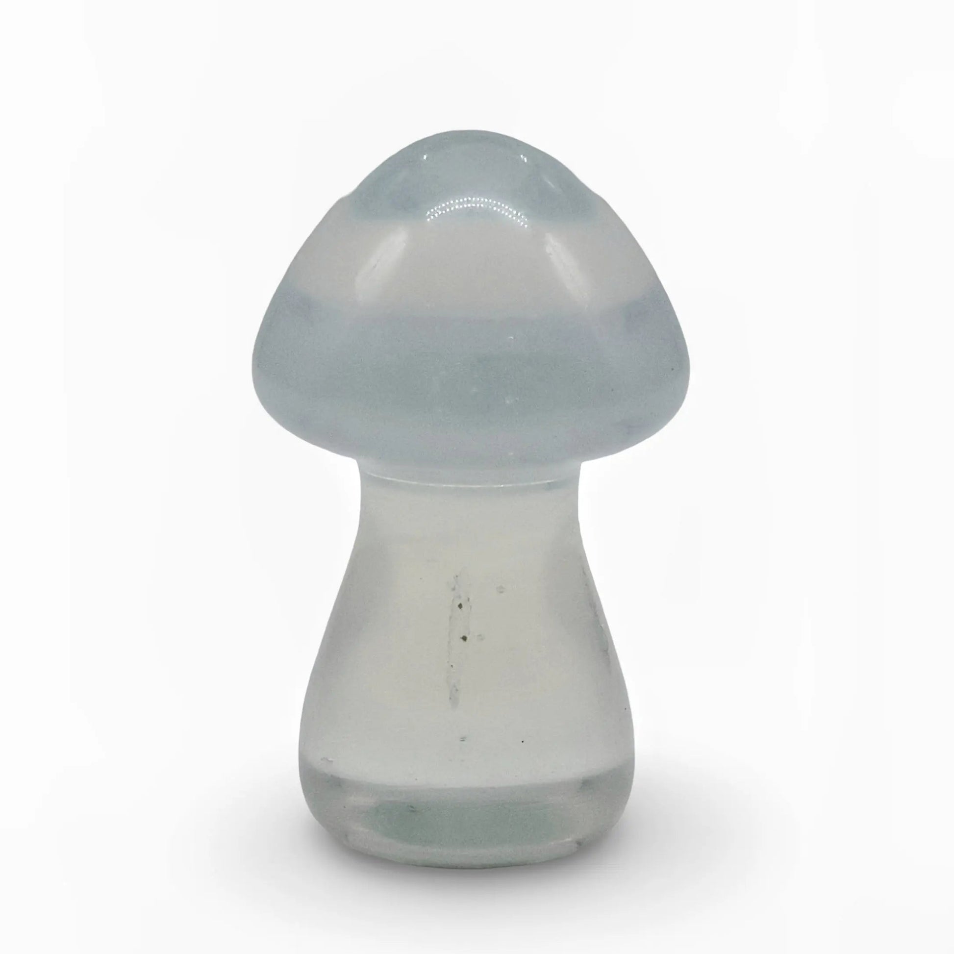 Stone - Opalite - Sculpture - Mushroom -Phosphosiderite -Arômes & Évasions