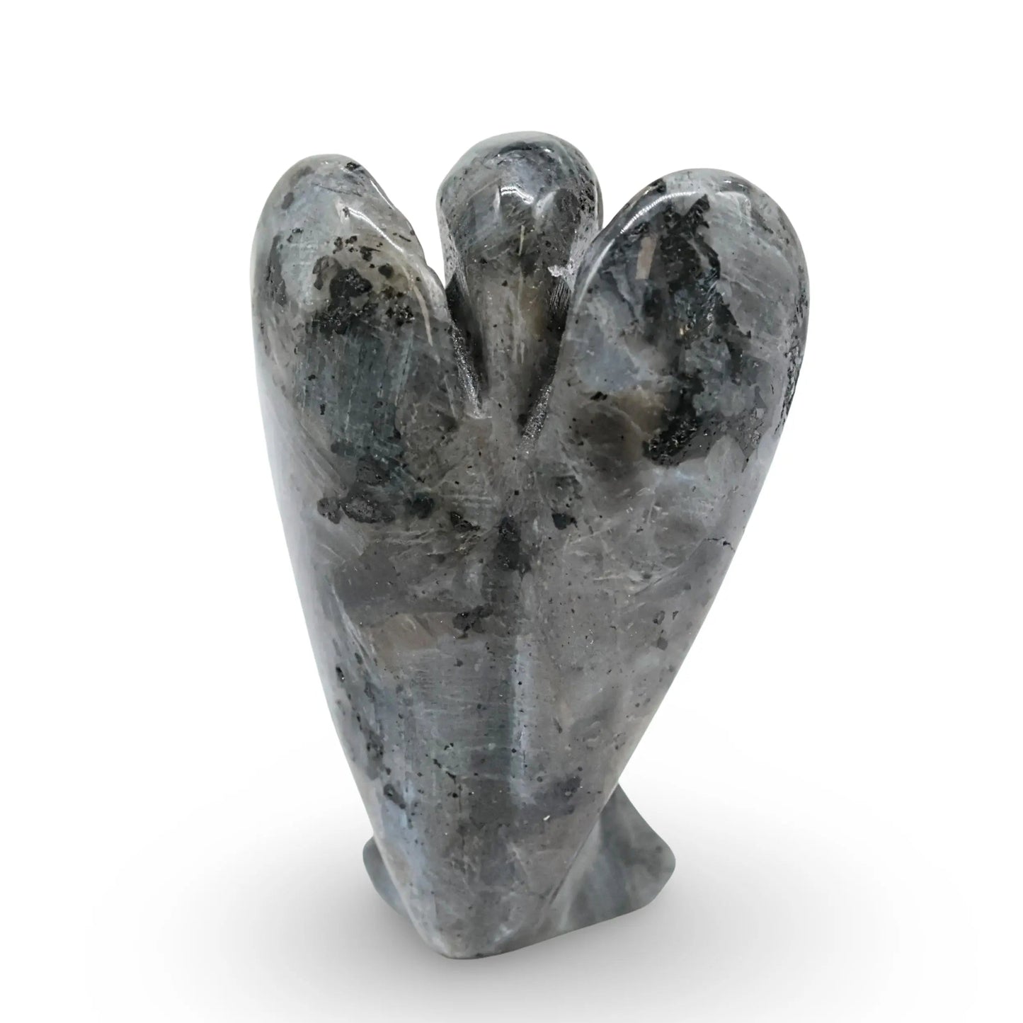 Stone - Natural Labradorite - Sculpture - Angel - 2" -Labradorite -Arômes & Évasions