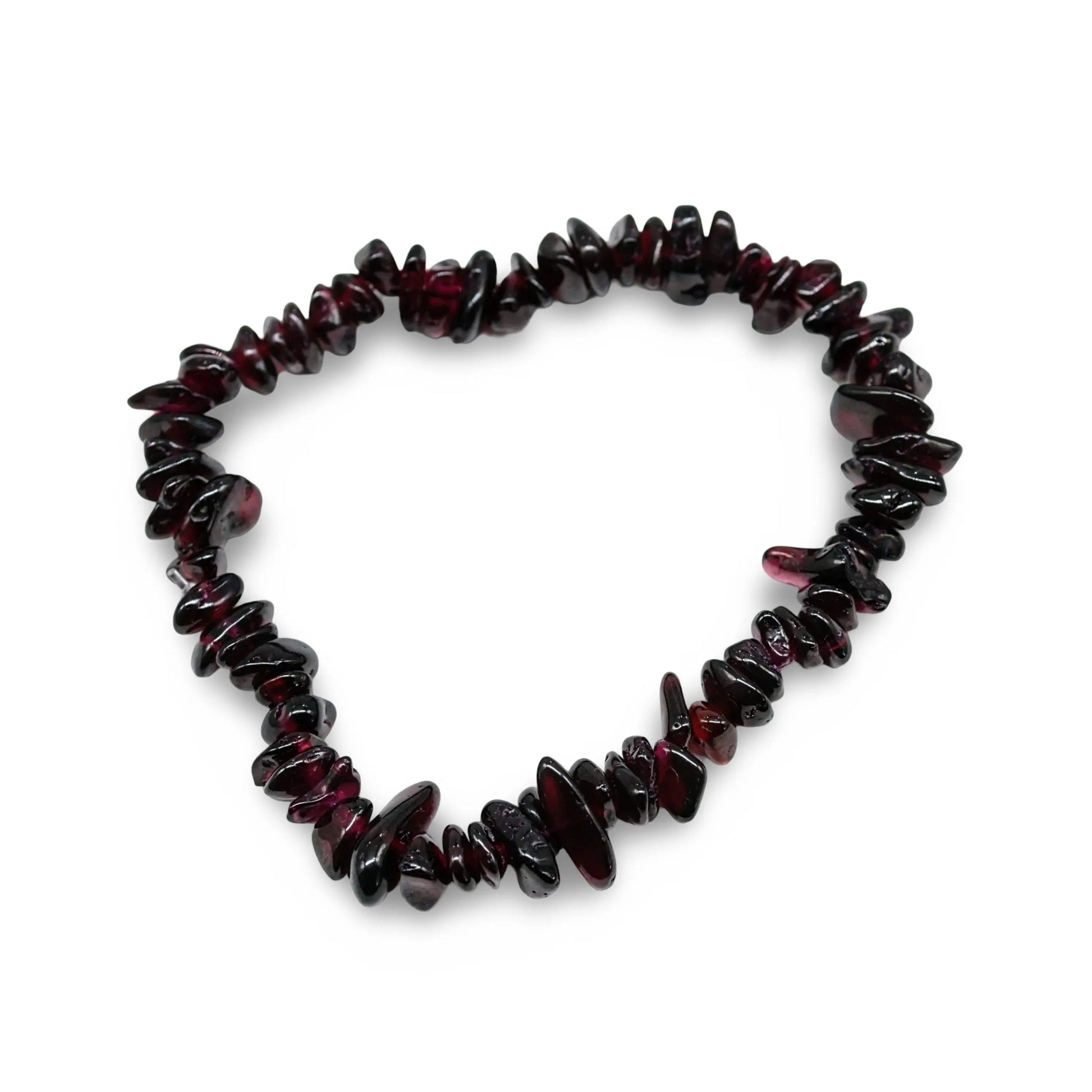 Bracelet - Garnet - Chips -4mm -Arômes & Évasions