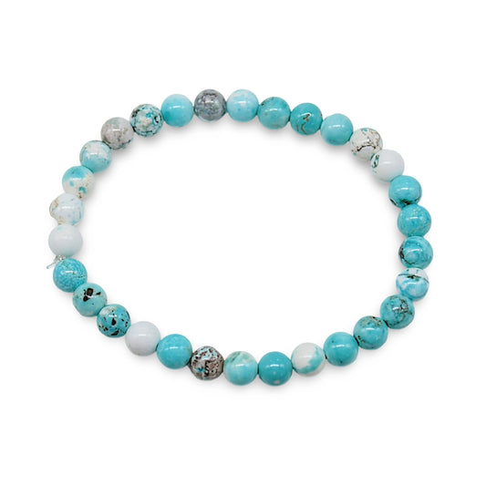 Bracelet - Howlite Mixed - 6mm