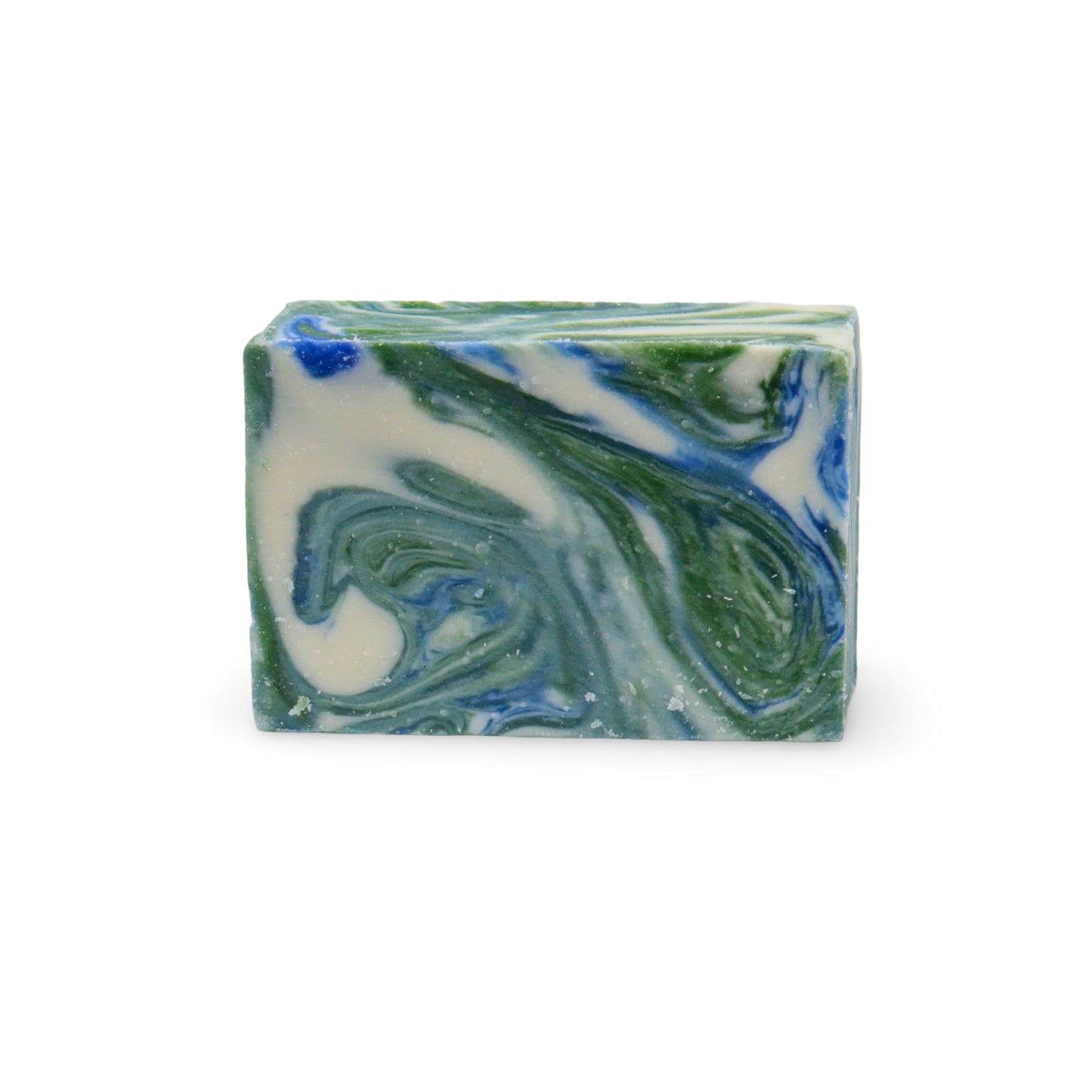 Soap Bar - Cold Process - Double Mint Swirl - 5oz