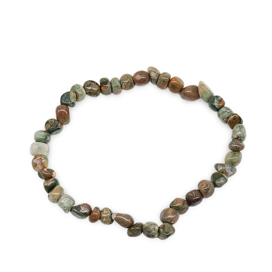 Bracelet - Rhyolite - Pierre de Forme Naturelle