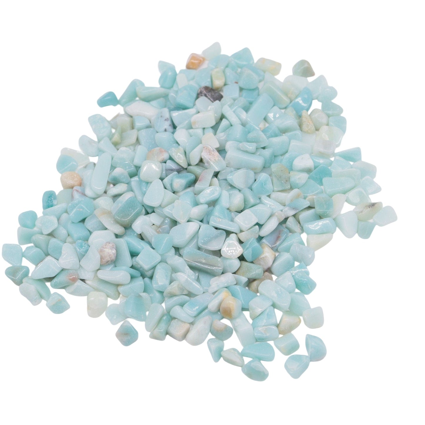 Stone - Tumbled Chips - Amazonite - 6 to 8mm