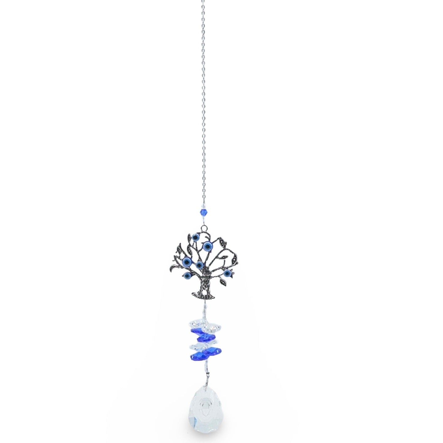 Home Decor - Crystal Hanging Ornament - Tree of Life