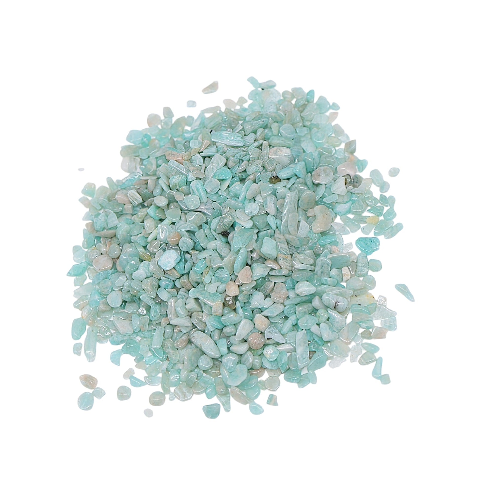 Stone - Rough Chips - Amazonite - 3mm