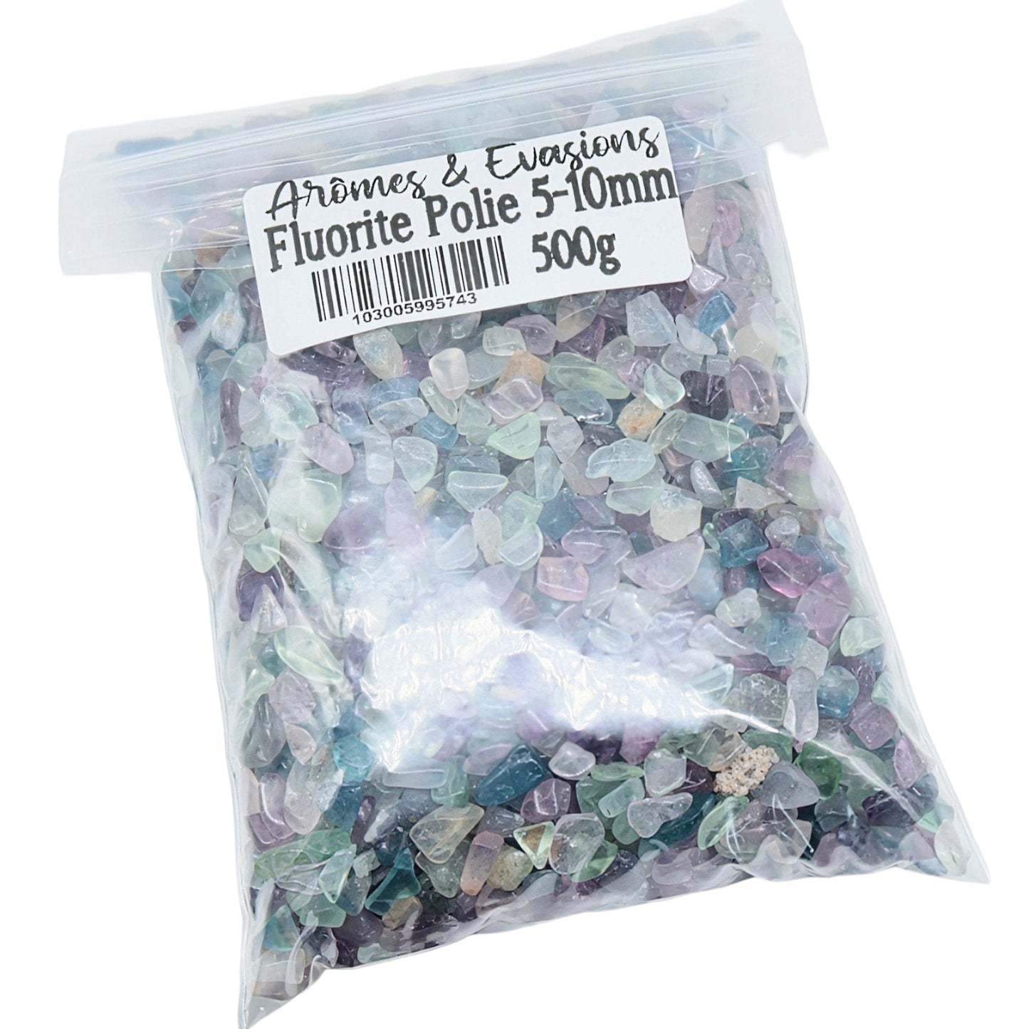 Stone - Tumbled Chips - Fluorite - 5-10mm 500 g