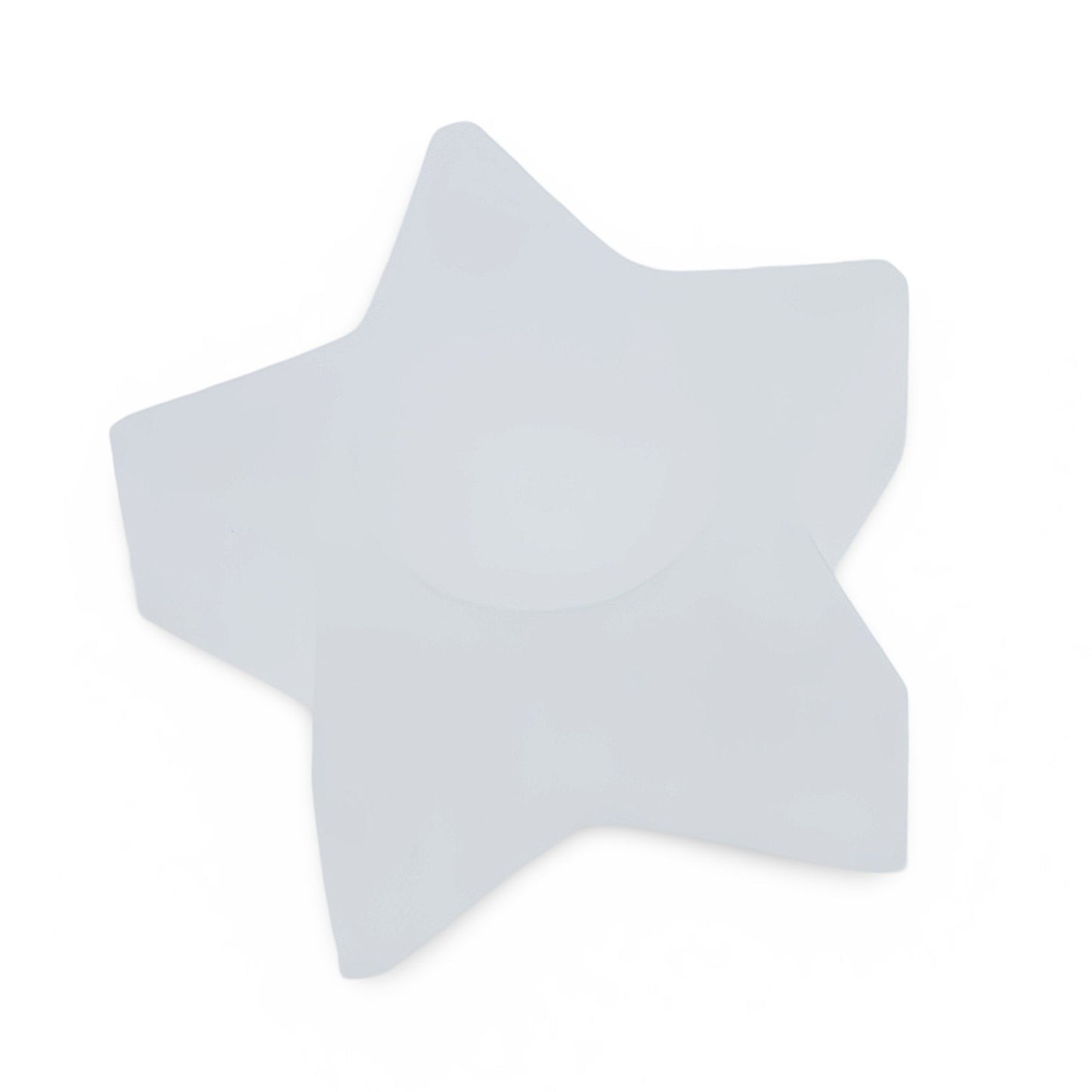 Candle Holder - Selenite - Star