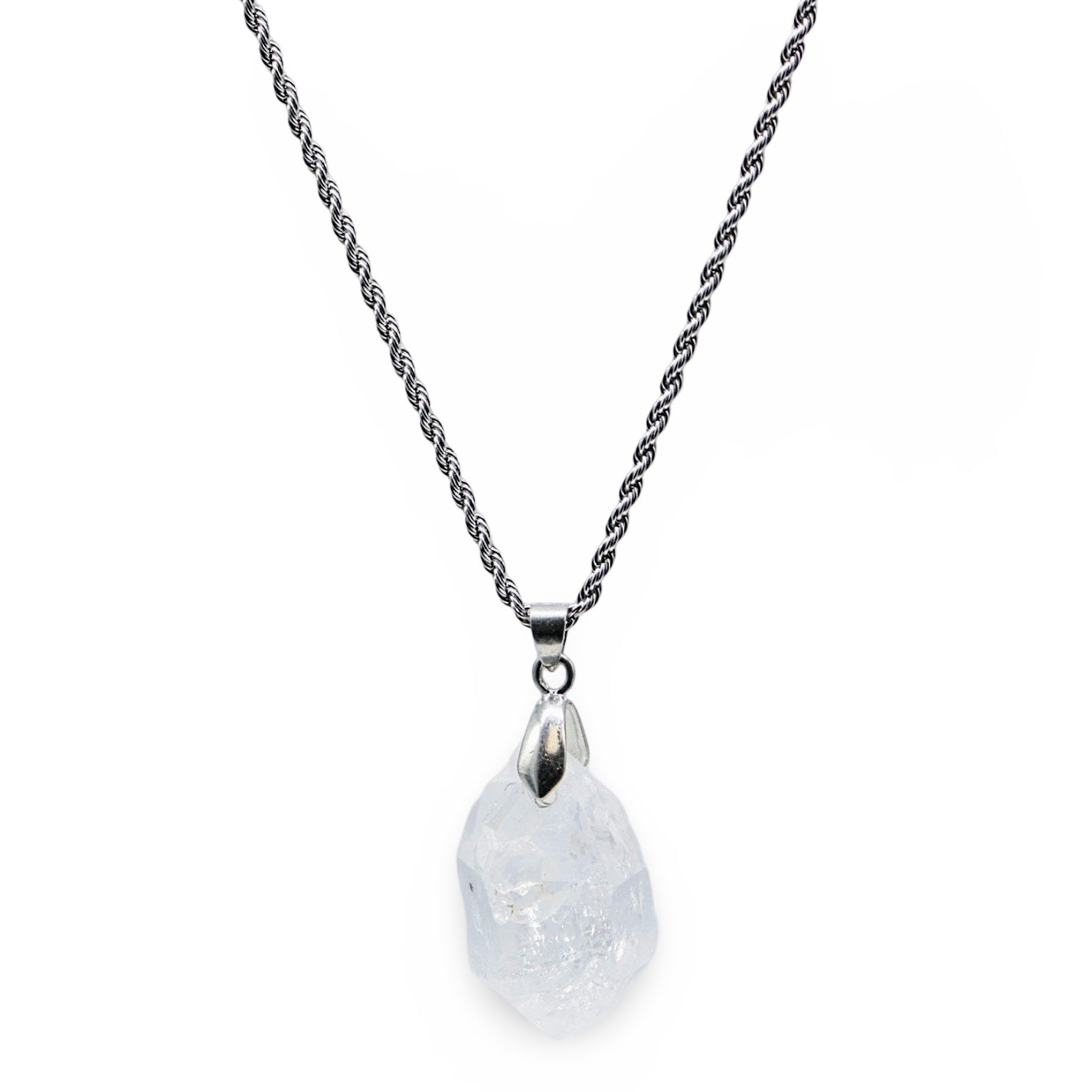 Collier -Diamant Herkimer -14g