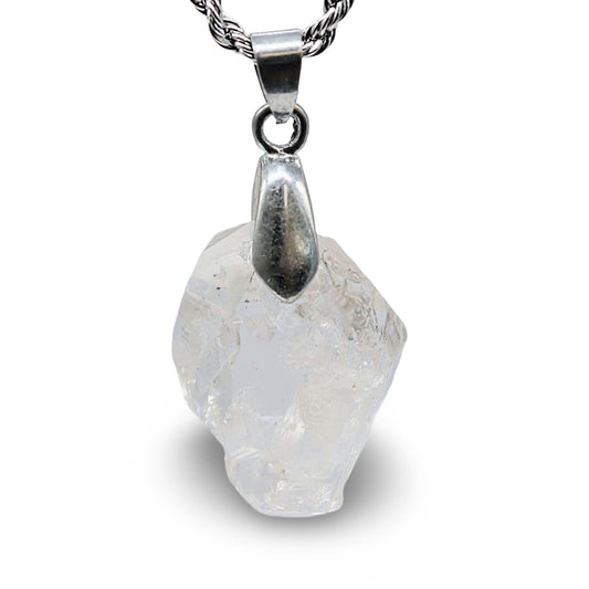 Collier -Diamant Herkimer -7.5g