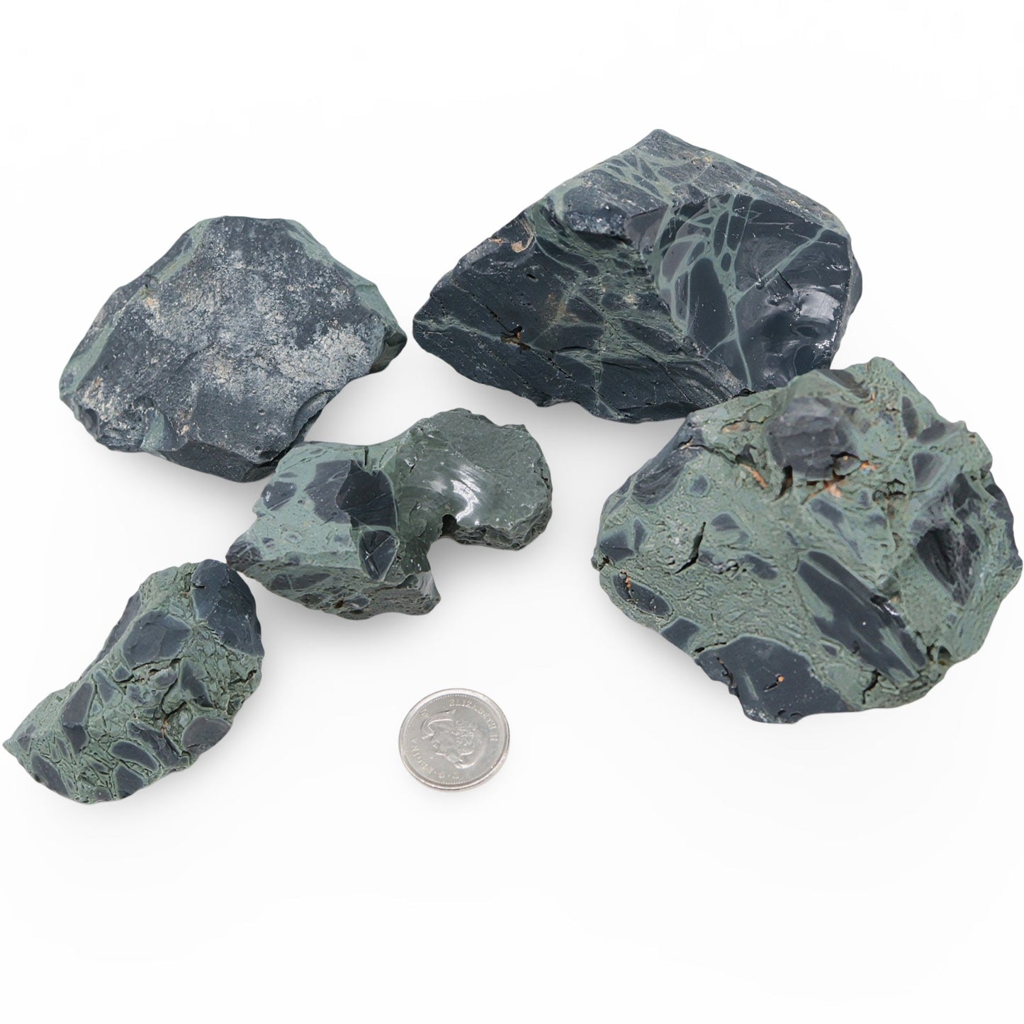 Stone - Green Obsidian (Spiderweb) - Rough