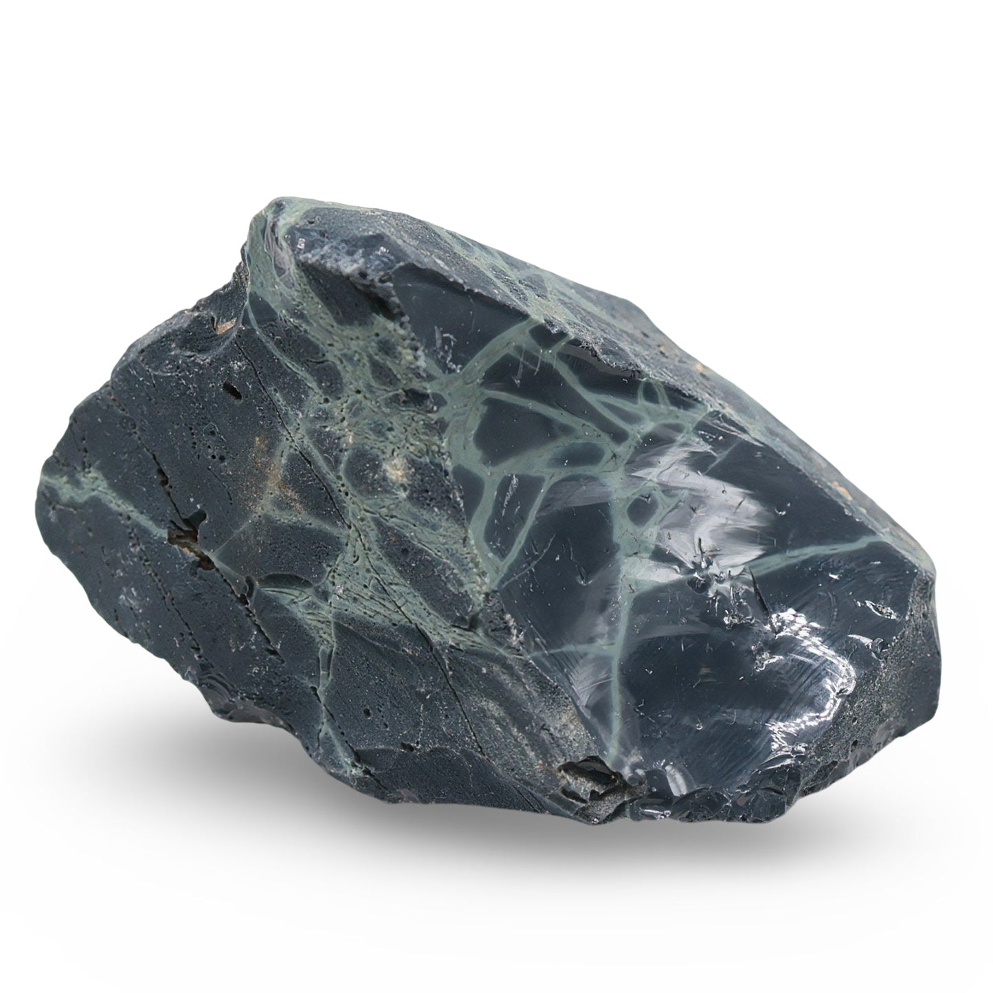 Stone - Green Obsidian (Spiderweb) - Rough