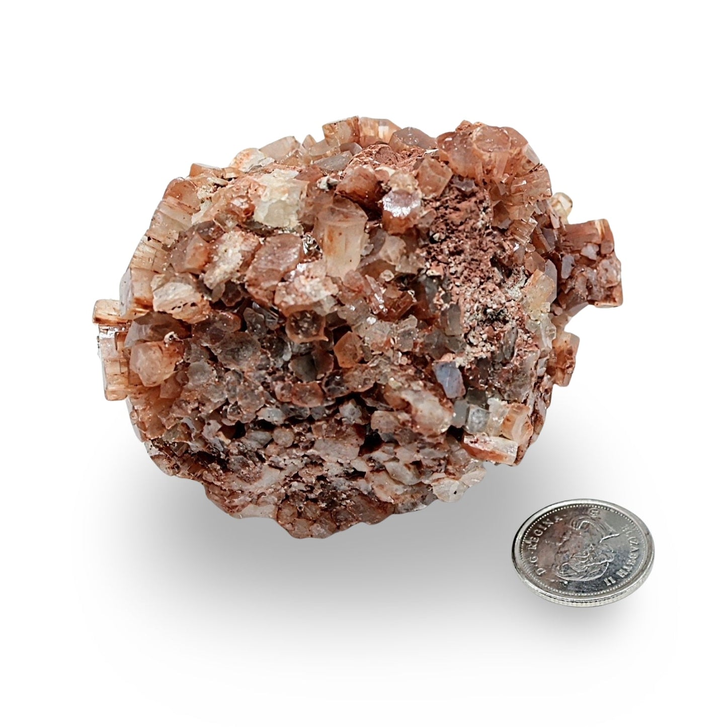 Pierre - Spécimen - Amas d'Aragonite Spoutnik - 180g