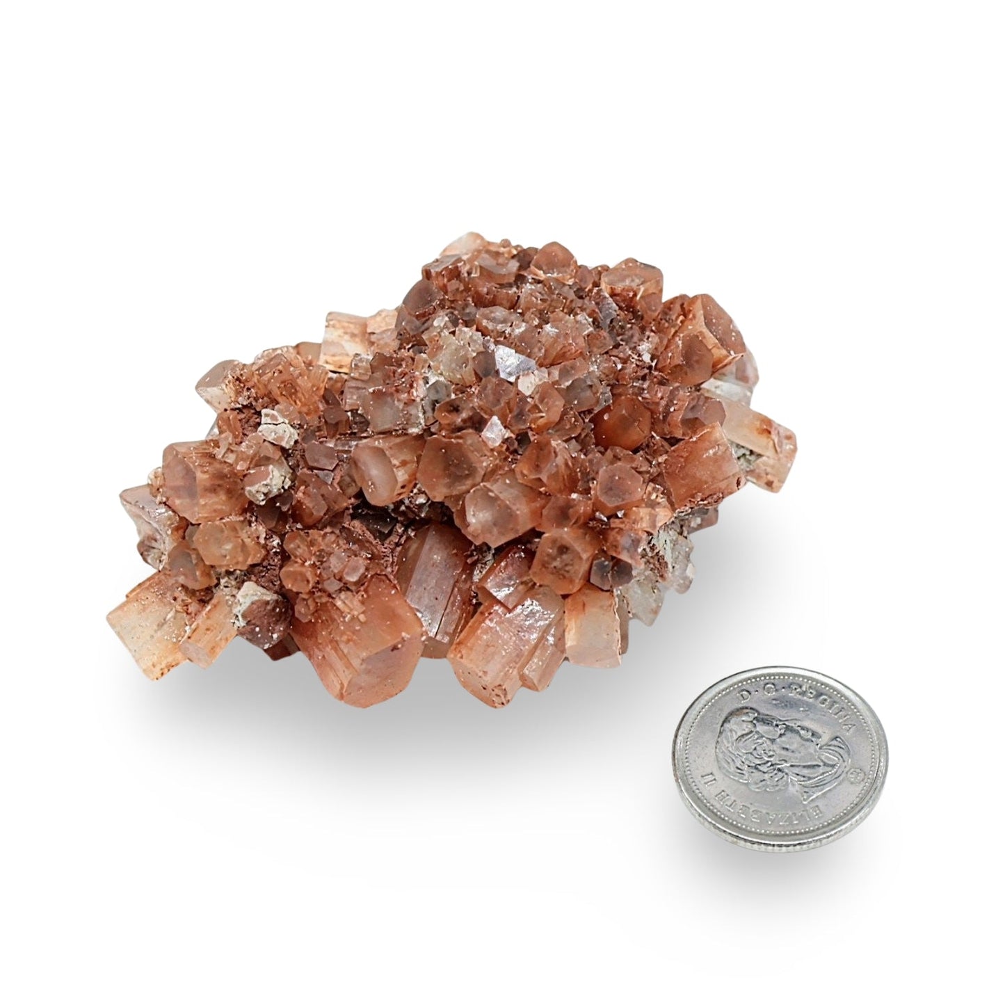 Pierre - Spécimen - Amas d'Aragonite Spoutnik - 53,4 g